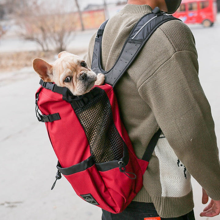 The Ultimate Pet Double Shoulder Backpack Carrier Travel Bag