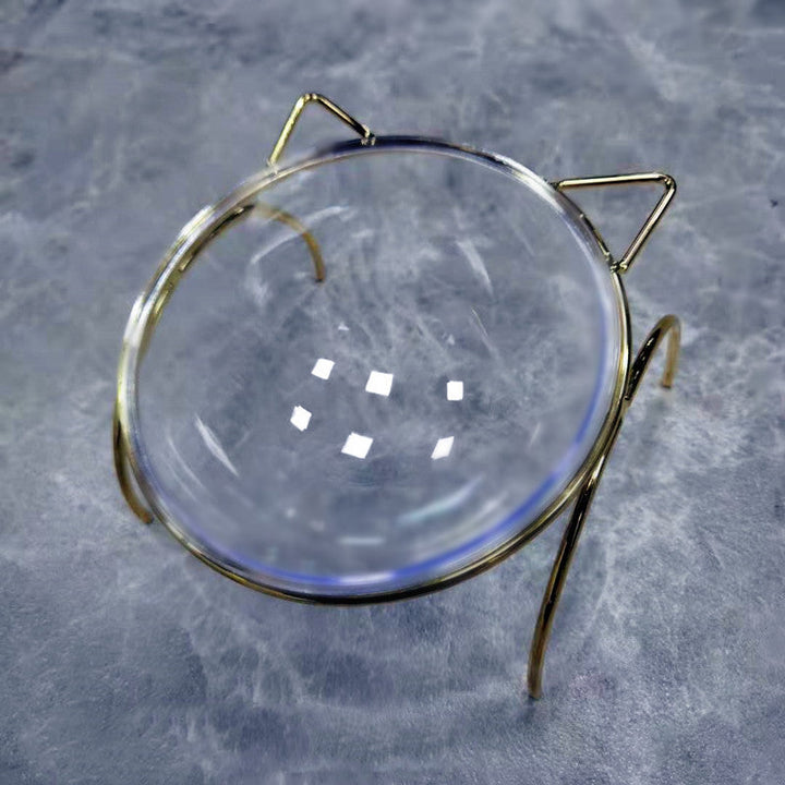 Elevate Your Pet's Dining Experience with Our Glass Pet Feeding Bowl