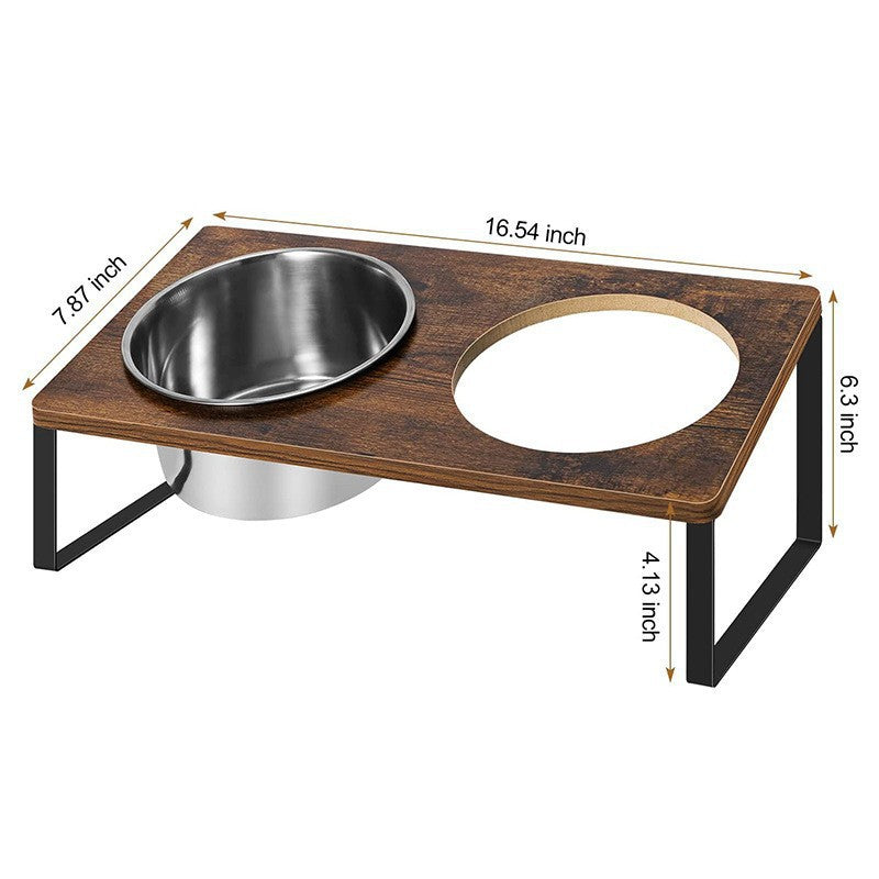 Log Pet Feeding Rack: The Perfect Dining Experience for Your Furry Friends