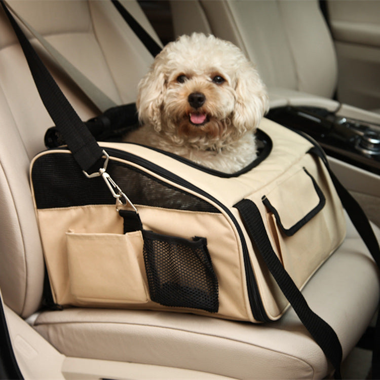 Pet Foldable Car Seat Hammock Carrier Bag