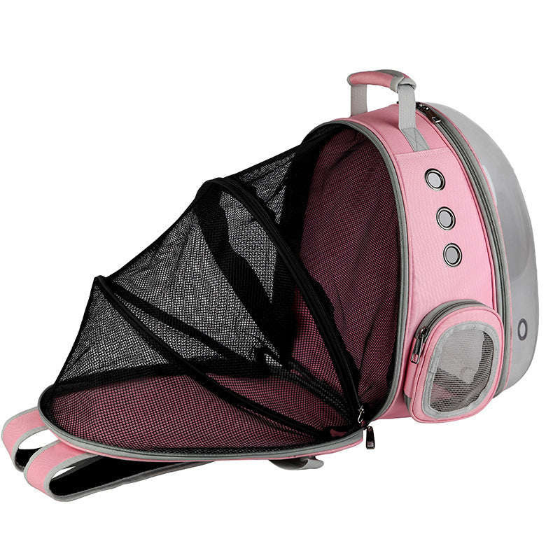 Pet Bubble Backpack Carrier Space Capsule 360 View Travel Bag