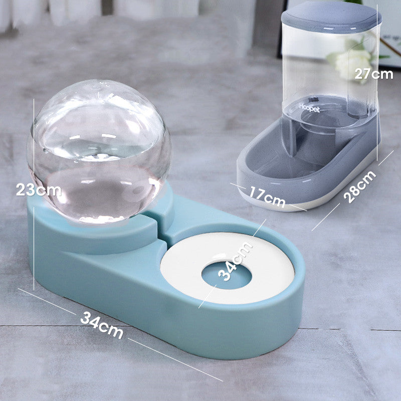 Automatic Pet Feeder And Water Bowl 1.8L Capacity