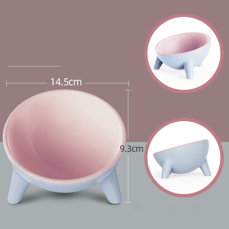 Pet Feeding Bowl With Stand Nordic Style Food And Water Set