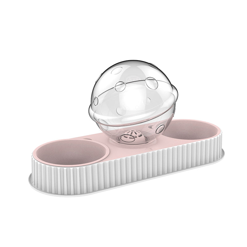 Automatic Pet Feeder And Water Dispenser Bowl