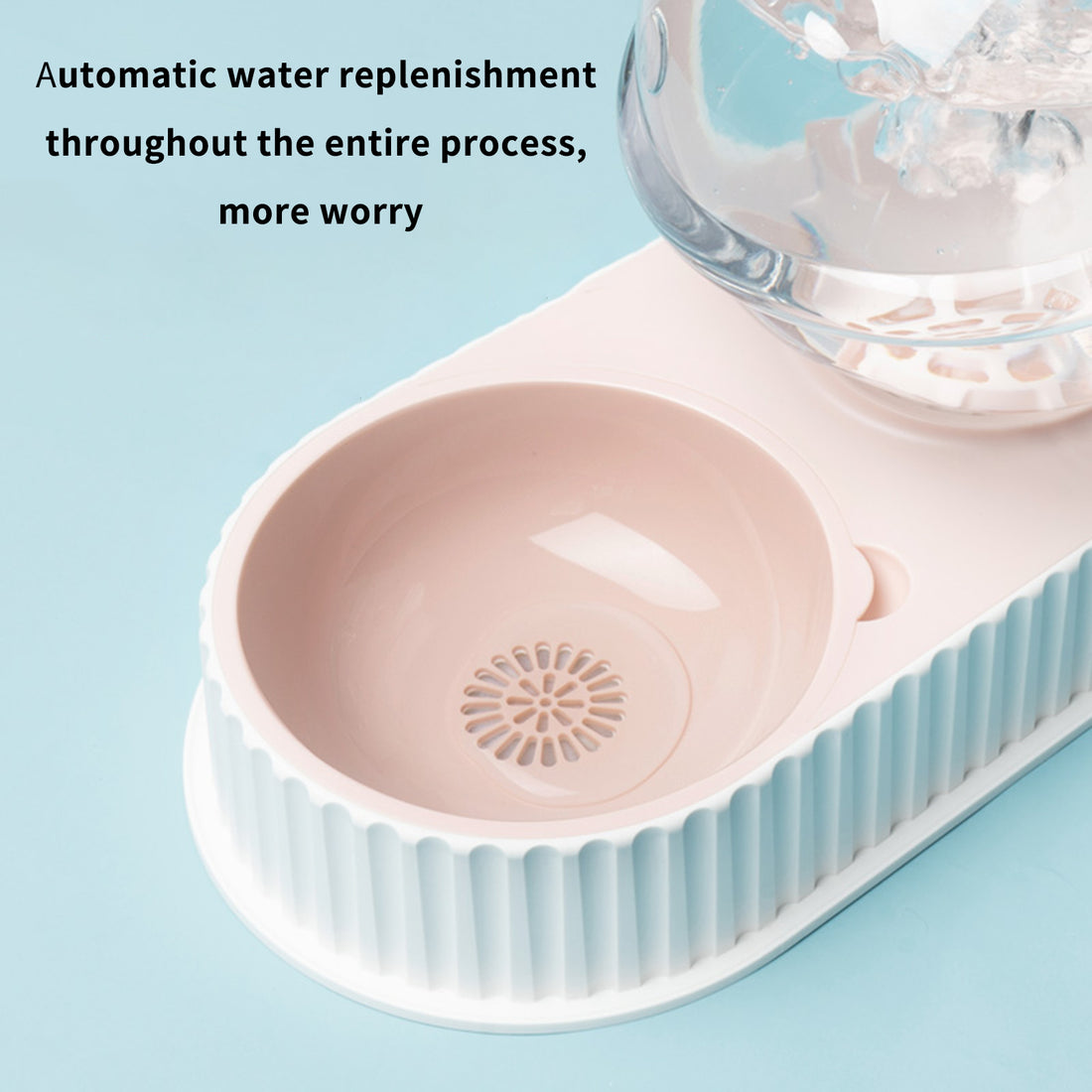 Automatic Pet Feeder And Water Dispenser Bowl
