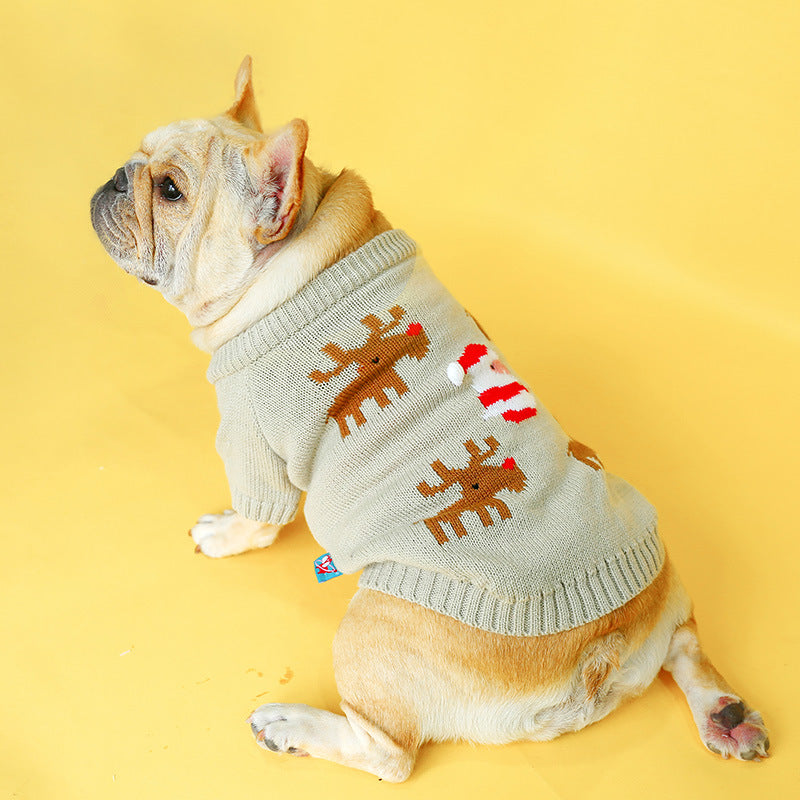 Pet Christmas Sweater Clothing