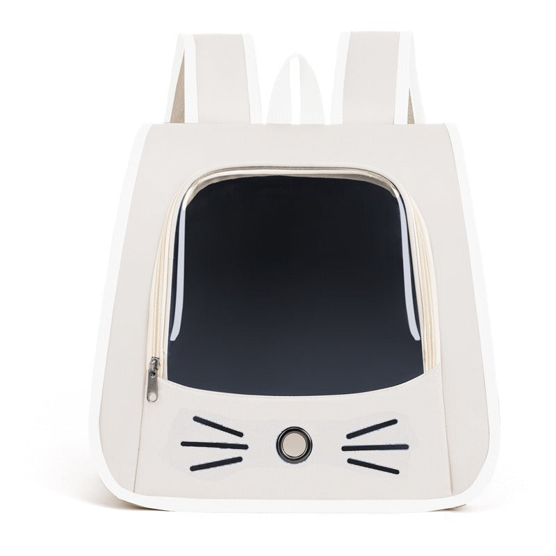 Pet Breathable Backpack Carrier Bag Outdoor Transport Carrier