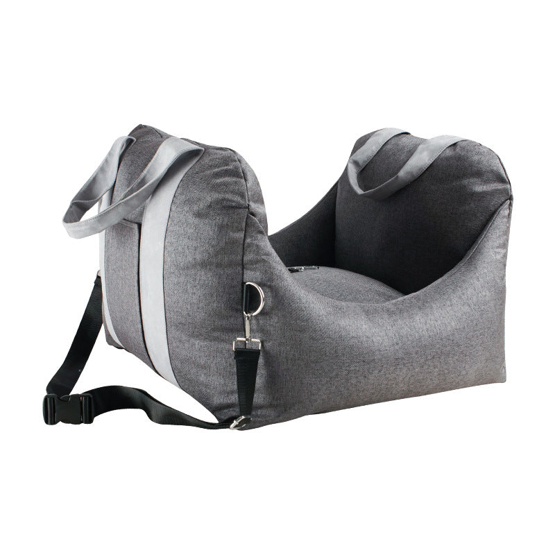 Pet Waterproof Car Seat Carrier Basket Breathable Travel Bed
