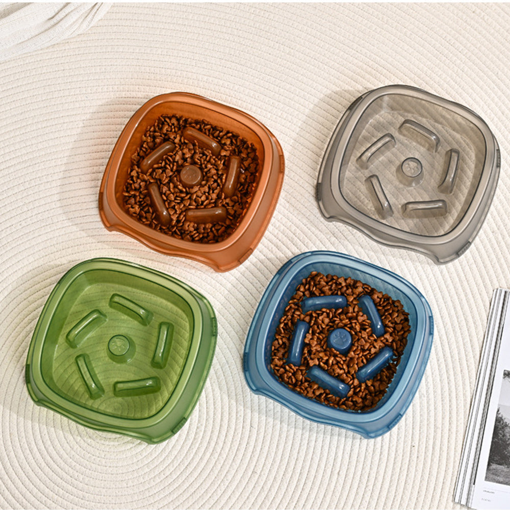 Anti Choking Pet Slow Feeder Bowl For Dogs And Puppies