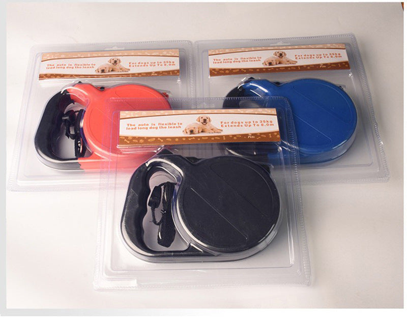 8m Automatic Retractable Nylon Pet Leash Durable Design
