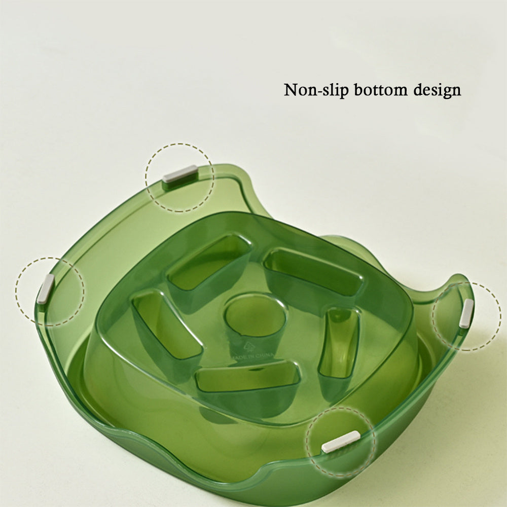 Anti Choking Pet Slow Feeder Bowl For Dogs And Puppies