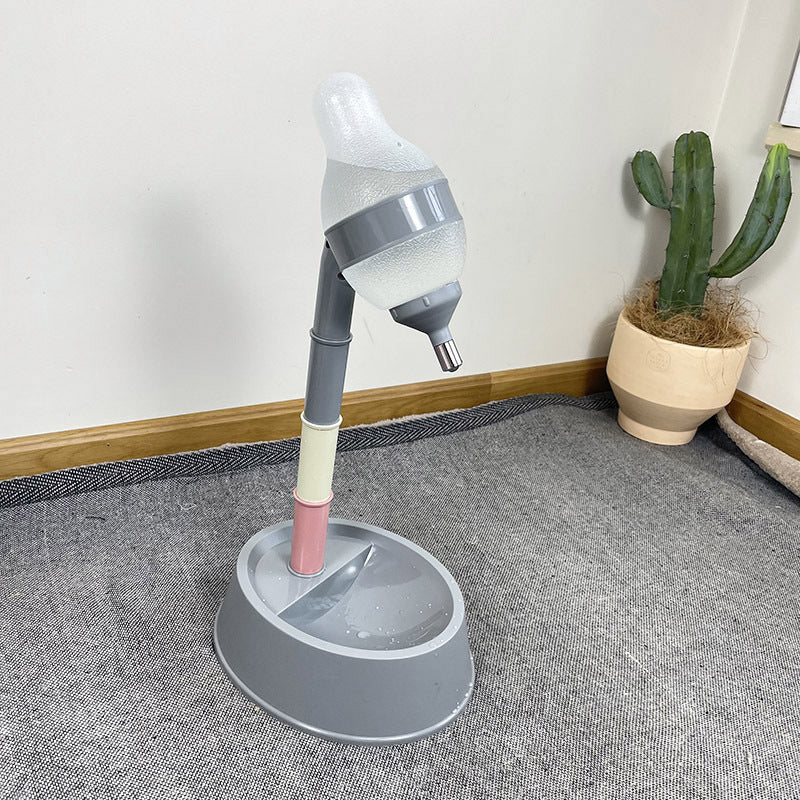 Automatic Pet Water Dispenser With Adjustable Height Feeder Bowl Stand
