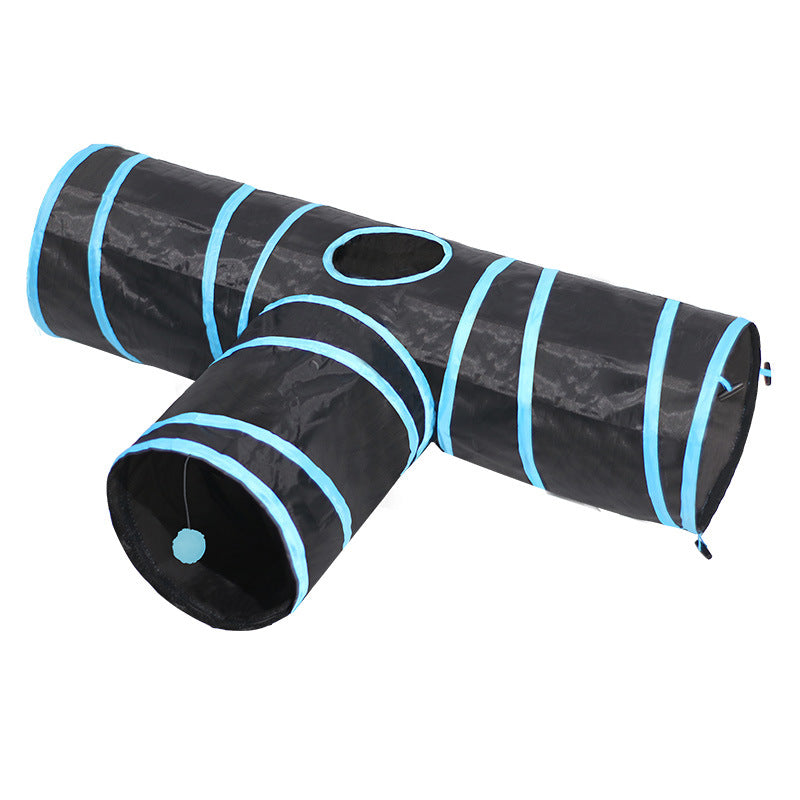 Foldable Pet Tunnel Climbing Toy For Indoor Play