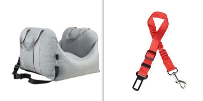 Pet Waterproof Car Seat Carrier Basket Breathable Travel Bed