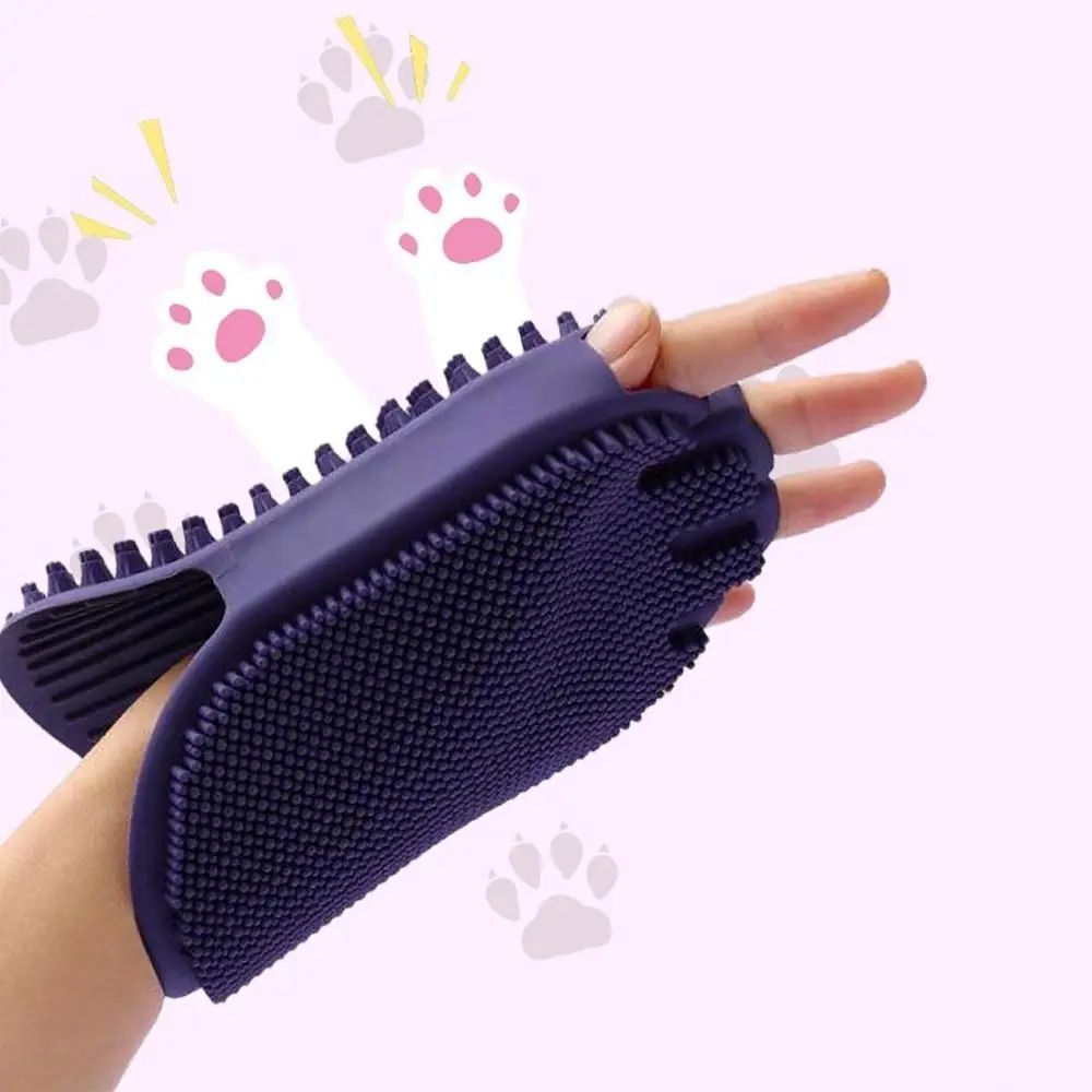 Pet Shampoo Massage Brush Soft Bristle Grooming Tool