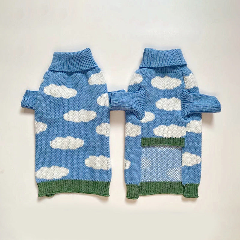 Pet Jacquard Sweater Clothing