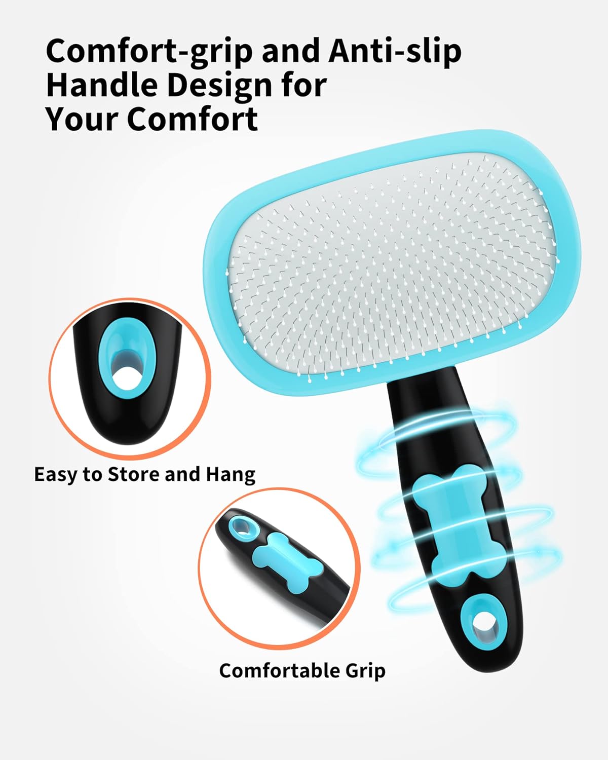 Pet Shedding Grooming Brush Hair Removal Tool