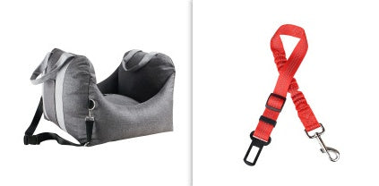 Pet Waterproof Car Seat Carrier Basket Breathable Travel Bed