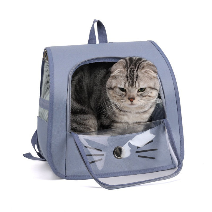 Pet Breathable Backpack Carrier Bag Outdoor Transport Carrier