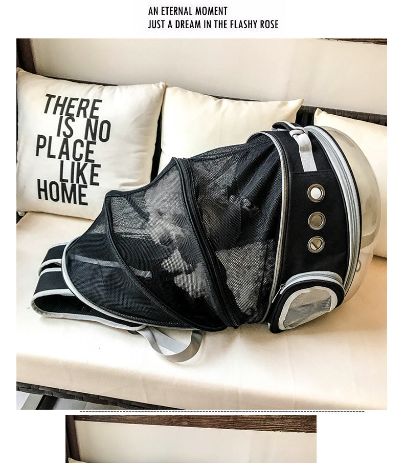 Pet Bubble Backpack Carrier Space Capsule 360 View Travel Bag