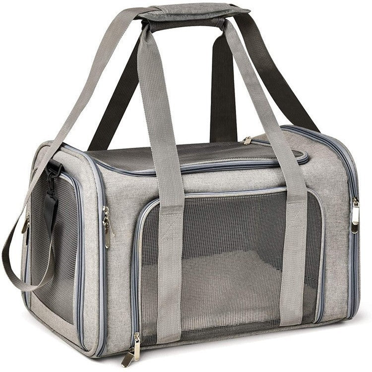 Foldable Portable Pet Carrier Hand Held Travel Bag