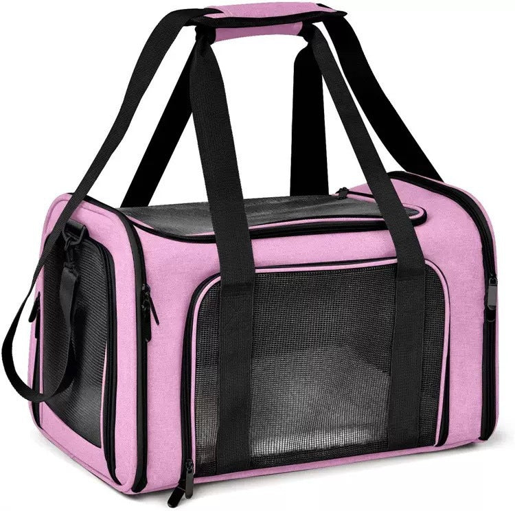 Foldable Portable Pet Carrier Hand Held Travel Bag