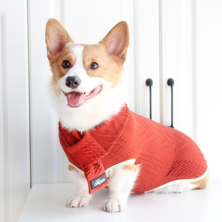 Pet Vintage Twist Sweater Clothing