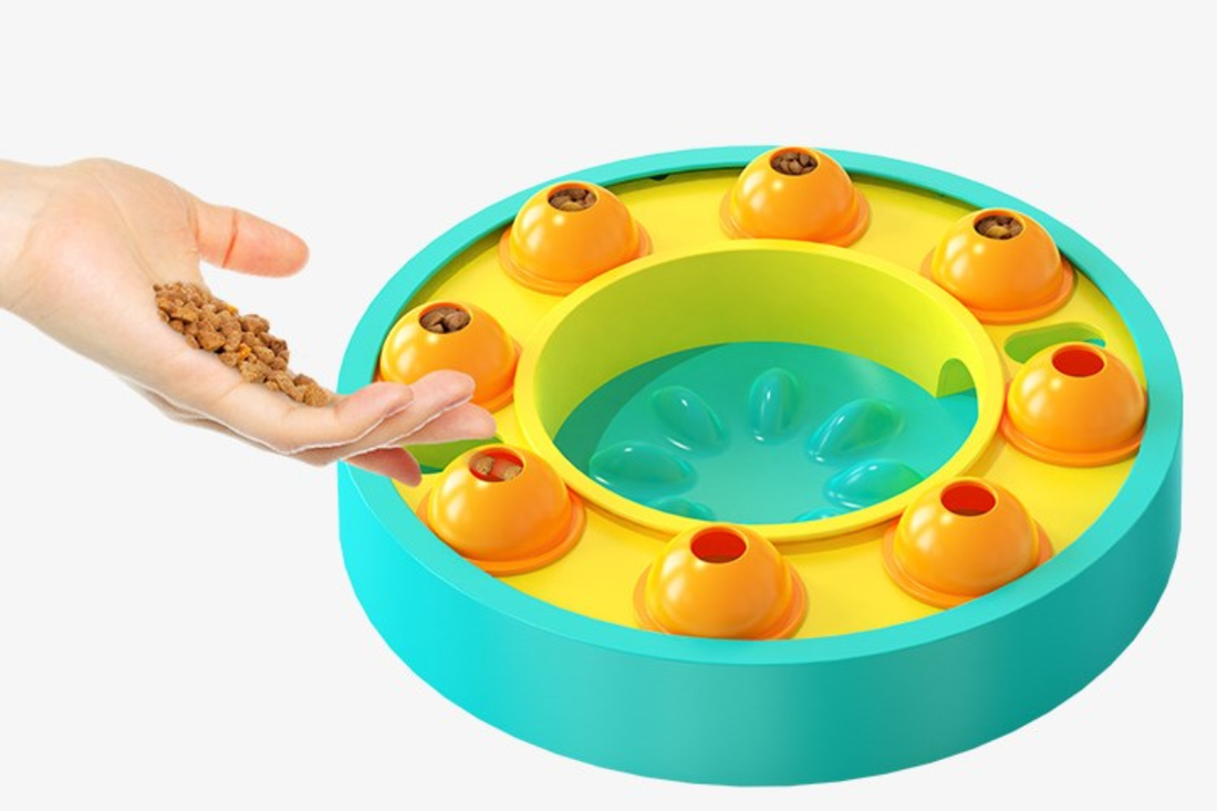 Interactive Pet Puzzle Treat Dispenser Slow Feeder IQ Training Toy
