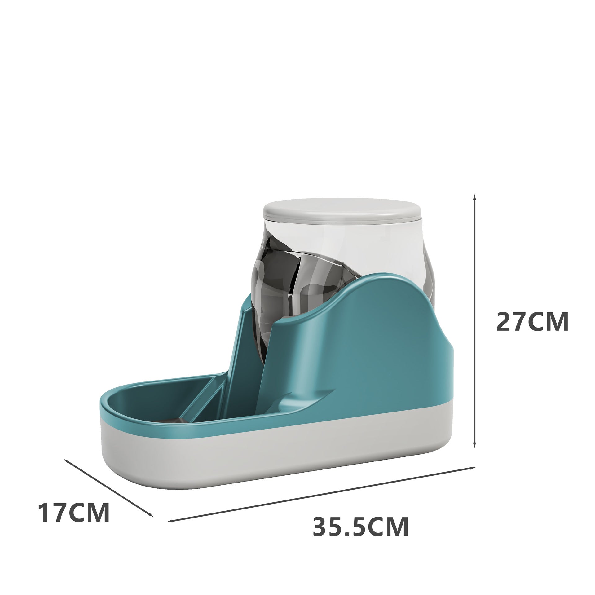 Automatic Pet Feeder And Water Fountain Large Capacity
