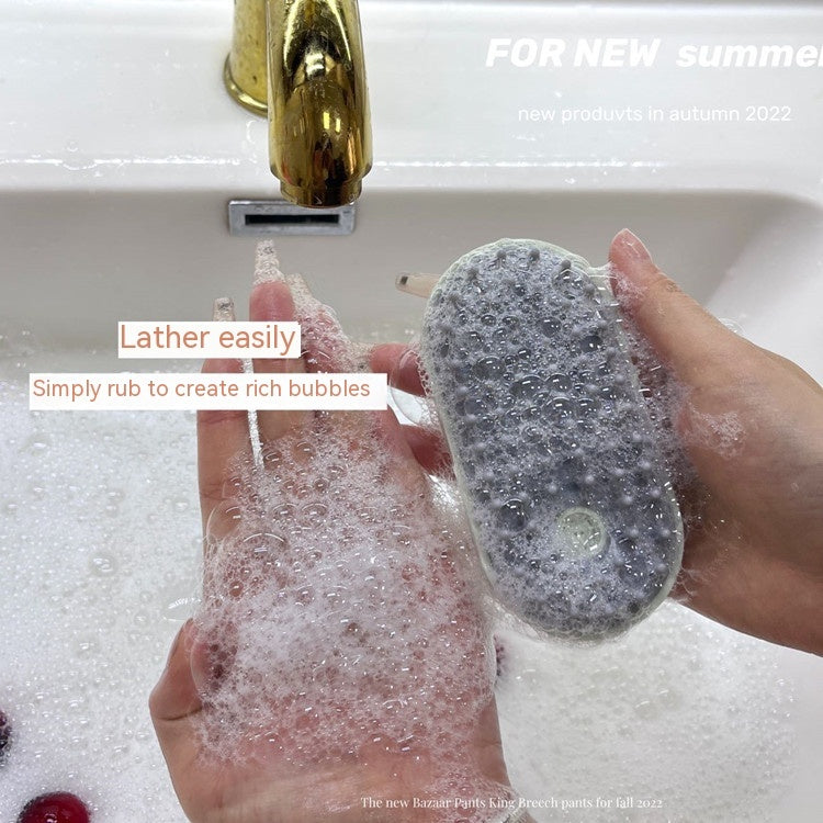 Pet Bath Massage Brush Soft Head Cleaning Tool