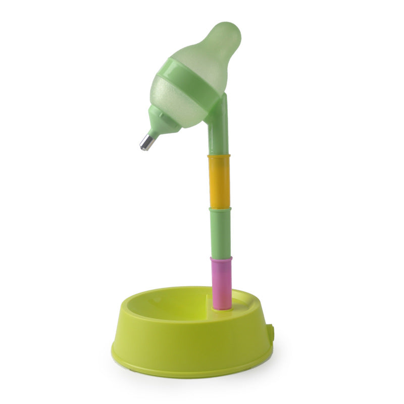Automatic Pet Water Dispenser With Adjustable Height Feeder Bowl Stand