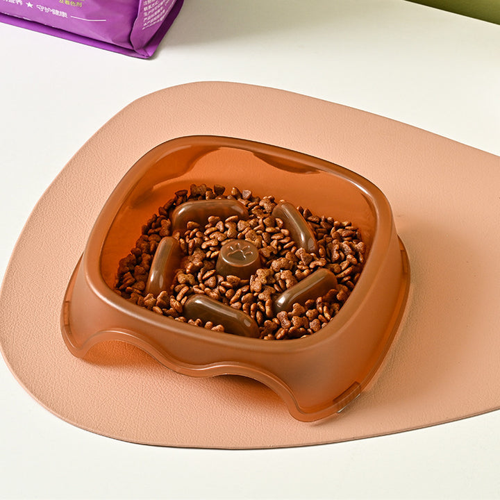 Anti Choking Pet Slow Feeder Bowl For Dogs And Puppies