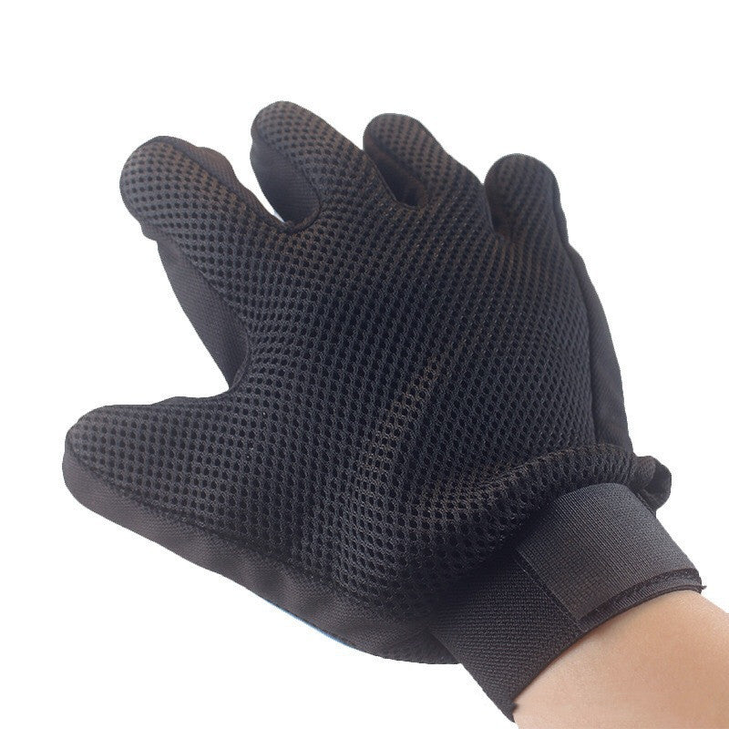 Pet Five Finger Shower Gloves Spray Bath Massage Brush