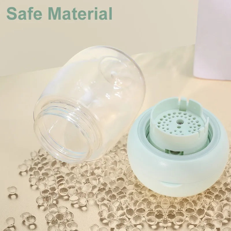 Portable Pet Water Bottle With Feeding Bowl And Lanyard