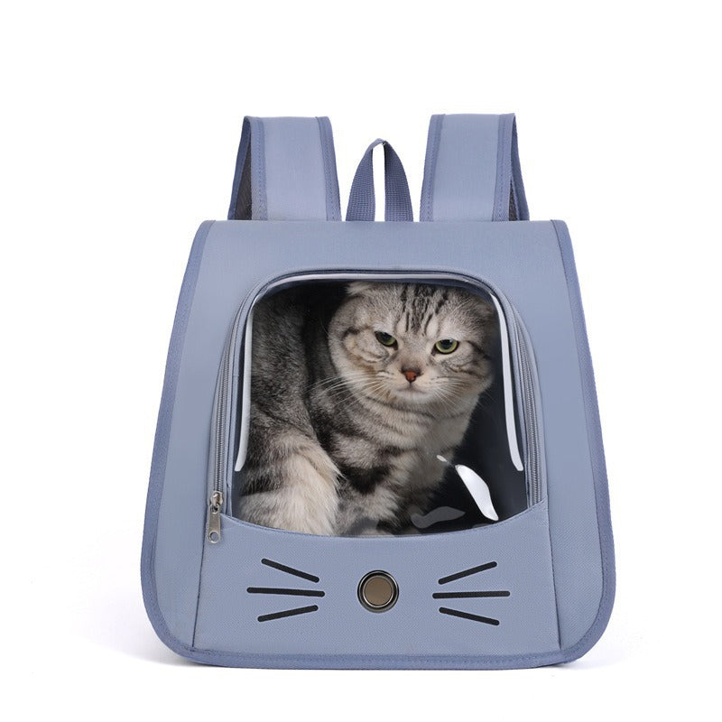 Pet Breathable Backpack Carrier Bag Outdoor Transport Carrier