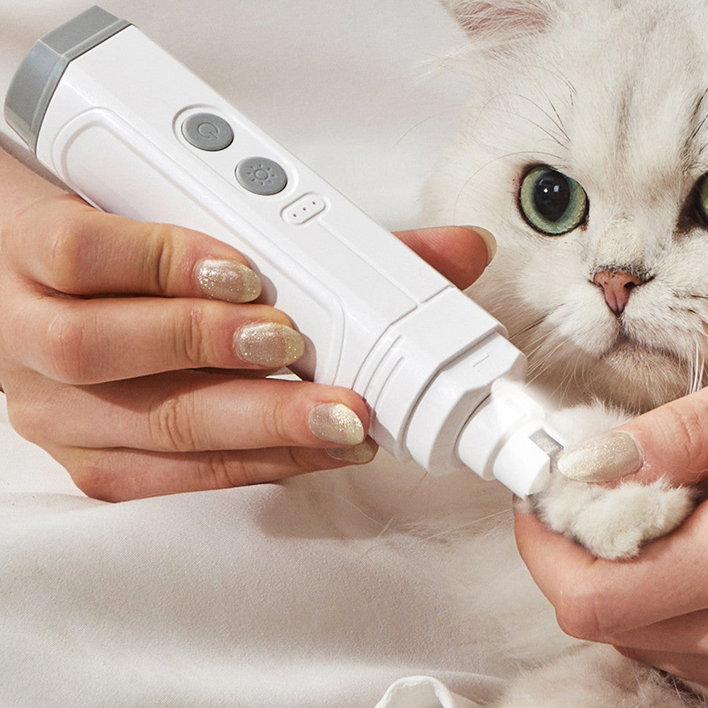 Pet Nail Piercing Device Double Lamp High Power Automatic Trimmer