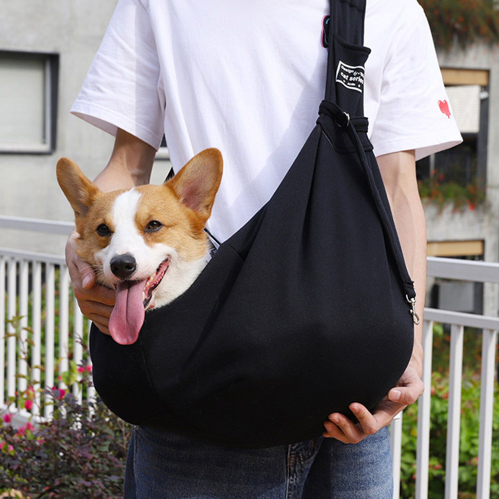 Pet Travel Carrier Shoulder Sling Cotton Comfort Bag